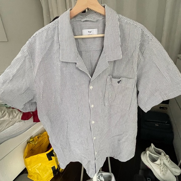 TNA Blue Baltimore Button Up - Picture 4 of 6